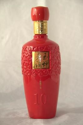 烤釉玻璃酒瓶酒類包裝